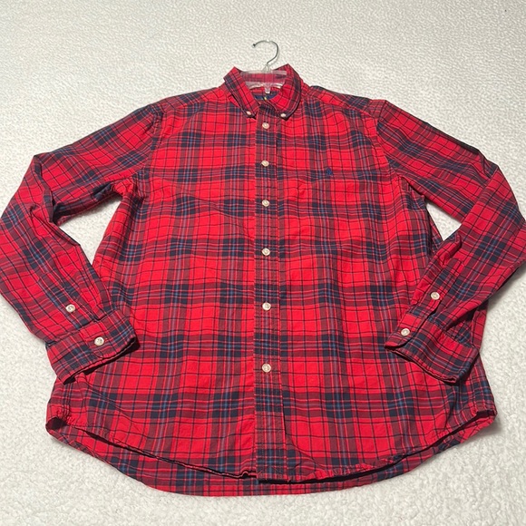 Ralph Lauren Boys Checked Button-Up Shirt, EUC, Size XL (18-20) - Picture 1 of 8